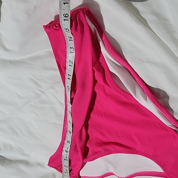 Women's Sexy V Neck Cross Back Triangle Bikini Set Size L - Picture 9 of 9